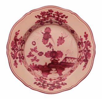 Ginori 1735 Oriente Italiano Vermiglio Dinner Plate