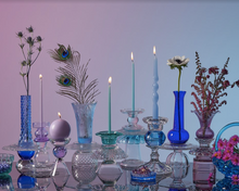 Load image into Gallery viewer, Purple Candle Holder By Opaline Atelier
