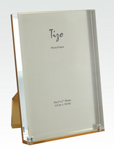 Load image into Gallery viewer, Acrylic Frame with Gold by TIZO
