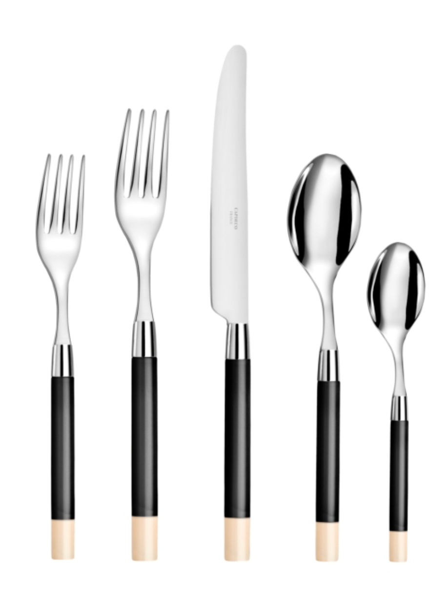 White Ivory Cutlery (5 Piece)