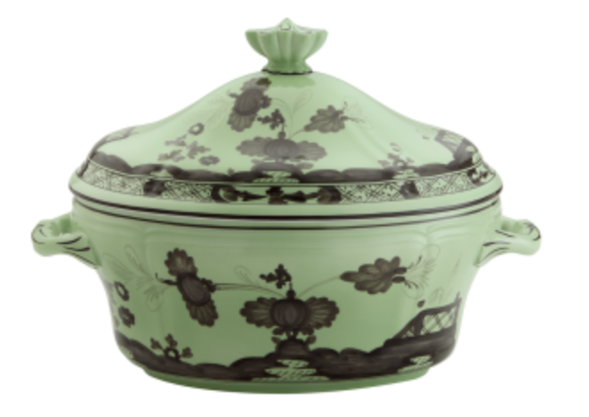 Oriente Italiano Bario Oval Tureen with Cover