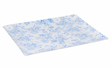 Load image into Gallery viewer, D. Porthault Fleurs des Champs Blue Laminated Large Tray
