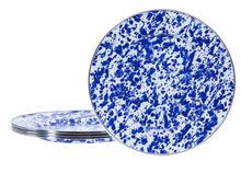 Load image into Gallery viewer, Splatterware Enamel Dinner Plates - Set of 4
