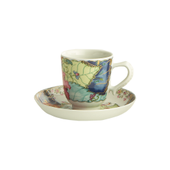 Tobacco Leaf Demitasse Cup and Saucer – TRUNK Curated