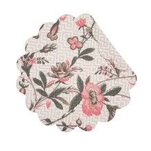 Load image into Gallery viewer, Colonial Williamsburg Floral Placemat and Napkin Set - Service for 4
