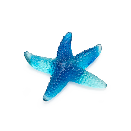 Blue Starfish Mer de Corail by Daum