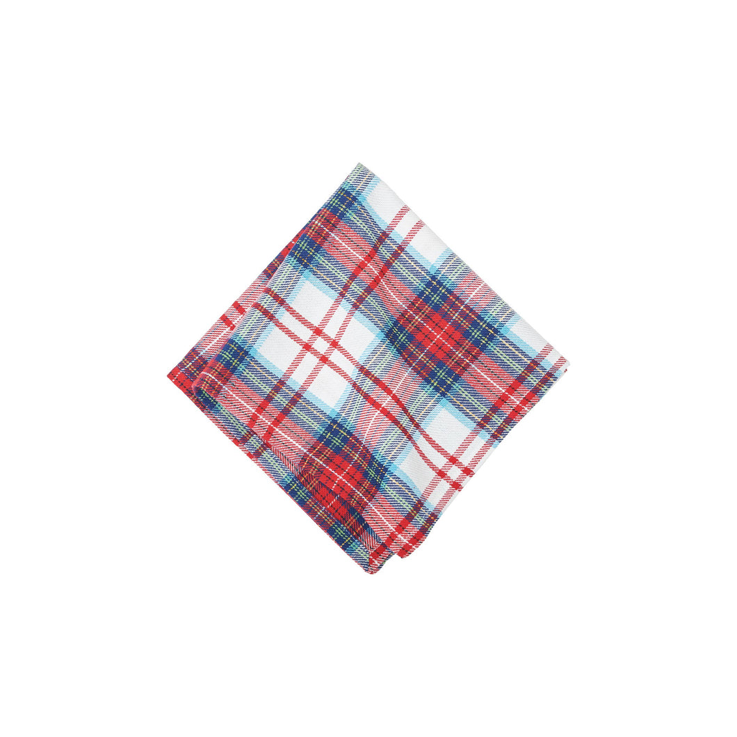 Christmas Morris Plaid Napkin - Set of 12