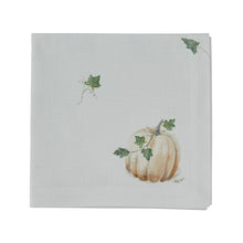 Load image into Gallery viewer, Watercolor Pumpkin Dinner Napkin - Set of 4
