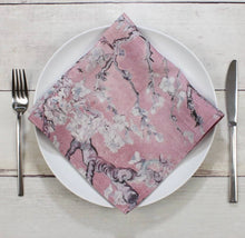 Load image into Gallery viewer, Van Gogh Almond Blossom Linen Dinner Napkins by Blue Summer House - Set of 2
