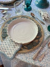 Load image into Gallery viewer, D. Porthault Liserons Blue Tablecloth
