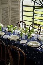 Load image into Gallery viewer, Manzanilla Navy Rectangular Tablecloth
