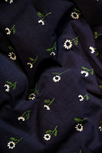 Load image into Gallery viewer, Manzanilla Navy Rectangular Tablecloth
