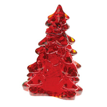 Load image into Gallery viewer, Red Glass Christmas Tree My Mosser Glass
