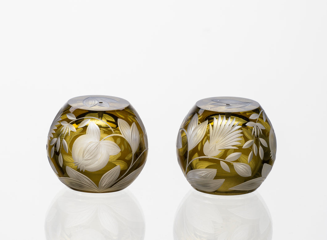 Verdure Salt and Pepper Shakers by Artel