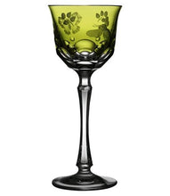 Load image into Gallery viewer, Yellow/Green Springtime Glassware By Varga
